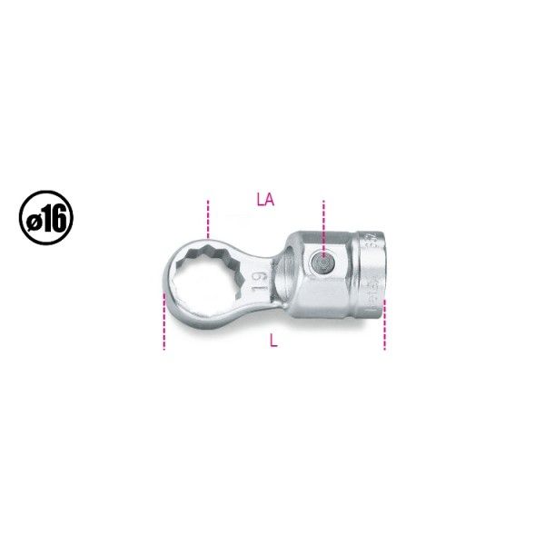 Ring wrenches for torque bars