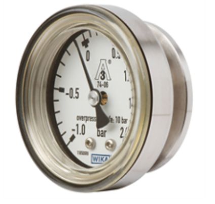 Diaphragm pressure gauge, flush Model PG43SA-C